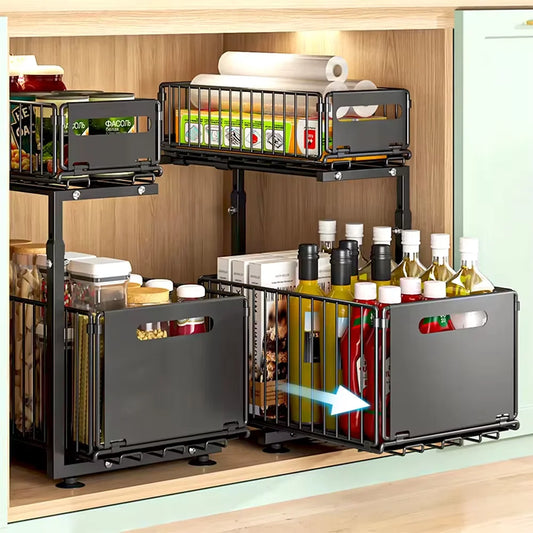 SmartMove Under Sink Spice & Storage Rack